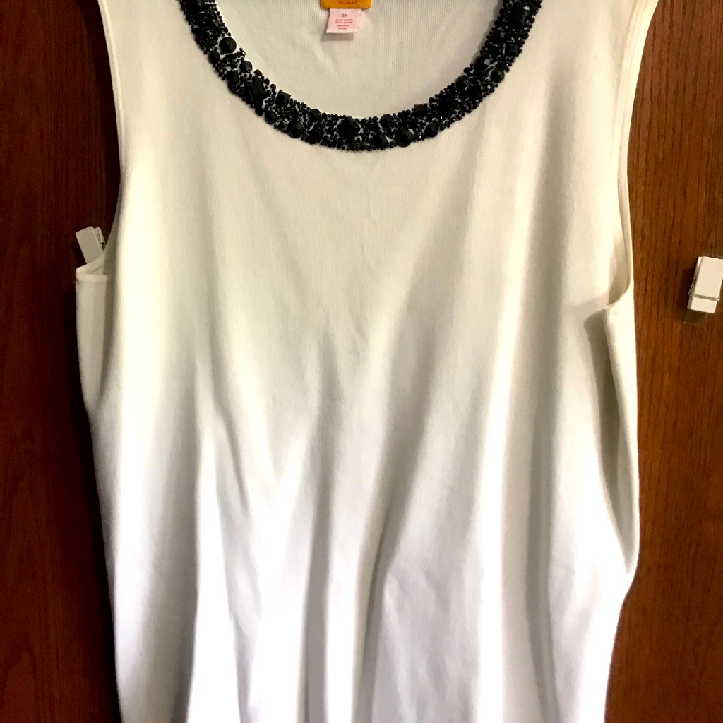 Ruby Rd Beaded Tank